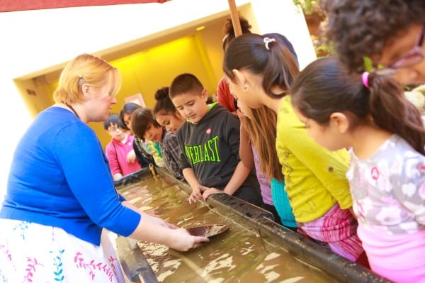 Kids can pan for gold at The Autry this summer. PHOTO COURTESY THE AUTRY