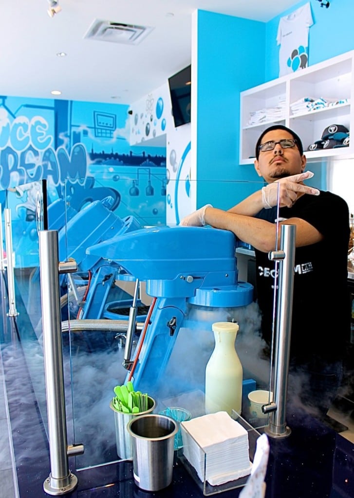 Ice Cream Lab marries dessert and science to create a creamy frozen treat.