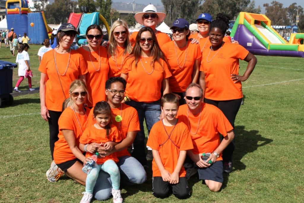 "Charlie's Angels," a team made up mainly of teachers and staff from Charlie's elementary school, has raised $400,000 to date through the annual JDRF One Walk.