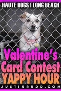 Long Beach Shelter Valentine’s Card Contest & Yappy Hour