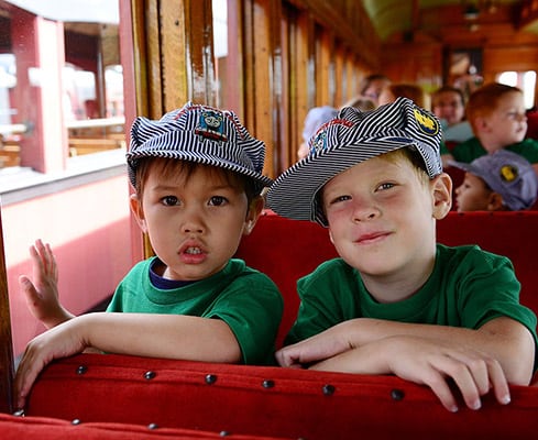 Southern California Railway Museum's Pumpkin Patch Express