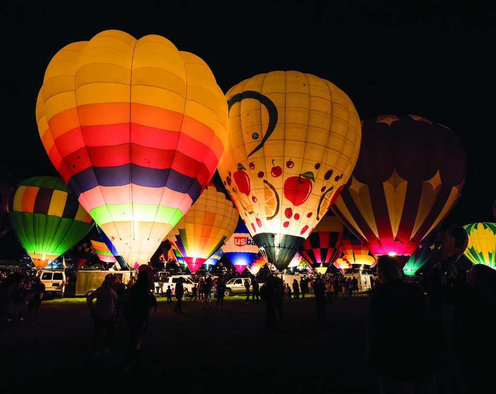 Each day brings a new roster of hot-air balloon events, but the most popula...