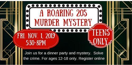 A Roaring 20s Dinner Party and Murder Mystery