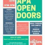 APA Open Doors Event