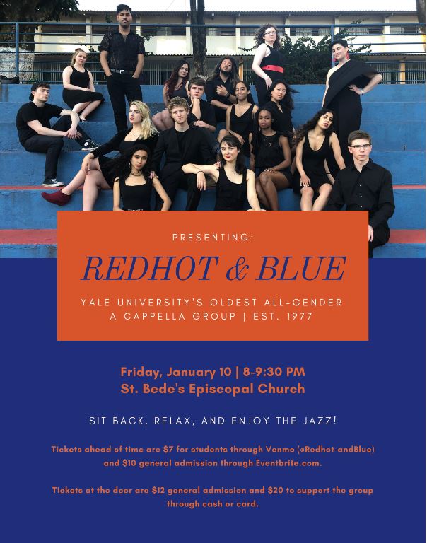 Yale's Redhot & Blue A Cappella Concert