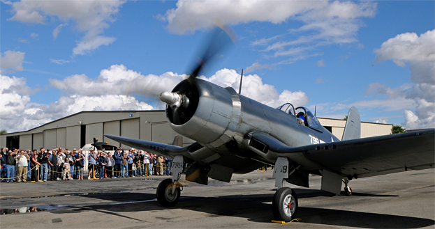 Living History Flying Day: Vought F4U-1A Corsair