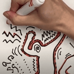 Let's Make Art Family Workshop: Keith Haring