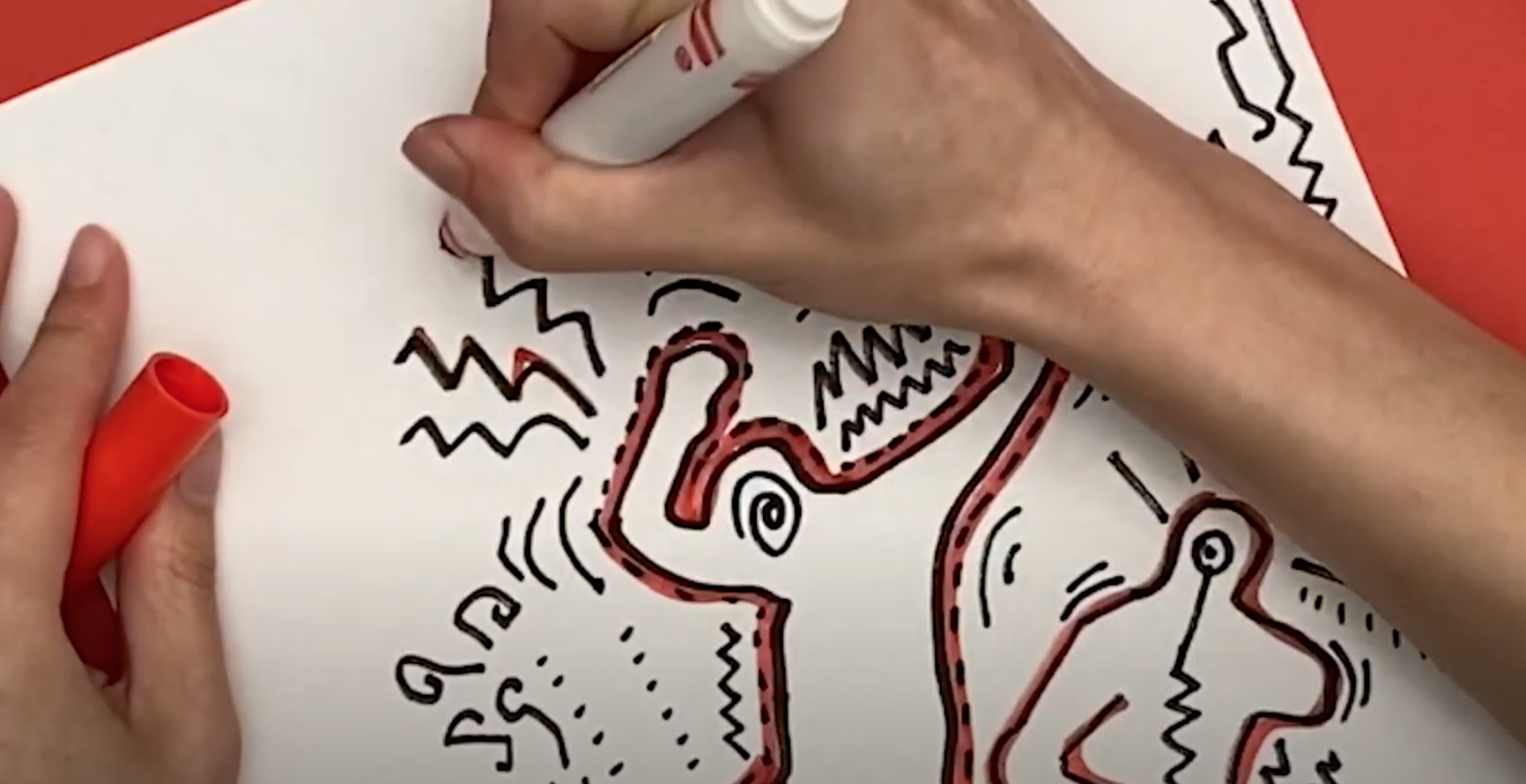 Let's Make Art Family Workshop: Keith Haring