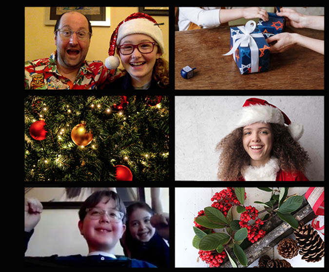 Joy Around the World: The Virtual Holiday Scavenger Hunt for Kids