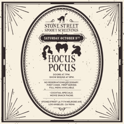 Spooky Screenings: Hocus Pocus