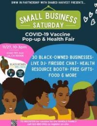 Small Business Saturday COVID-19 Vaccine Pop-Up & Health Fair