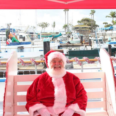 Boat Rides with Santa