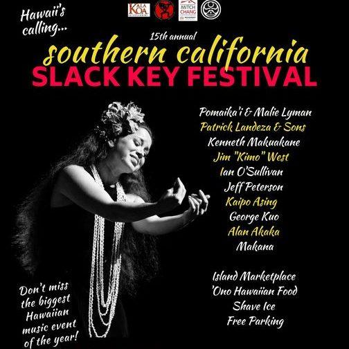 15th Annual Southern California Slack Key Festival