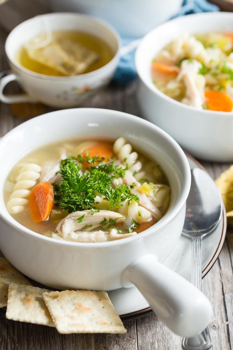 Slow Cooker Chicken Noodle Soup L.A. Parent