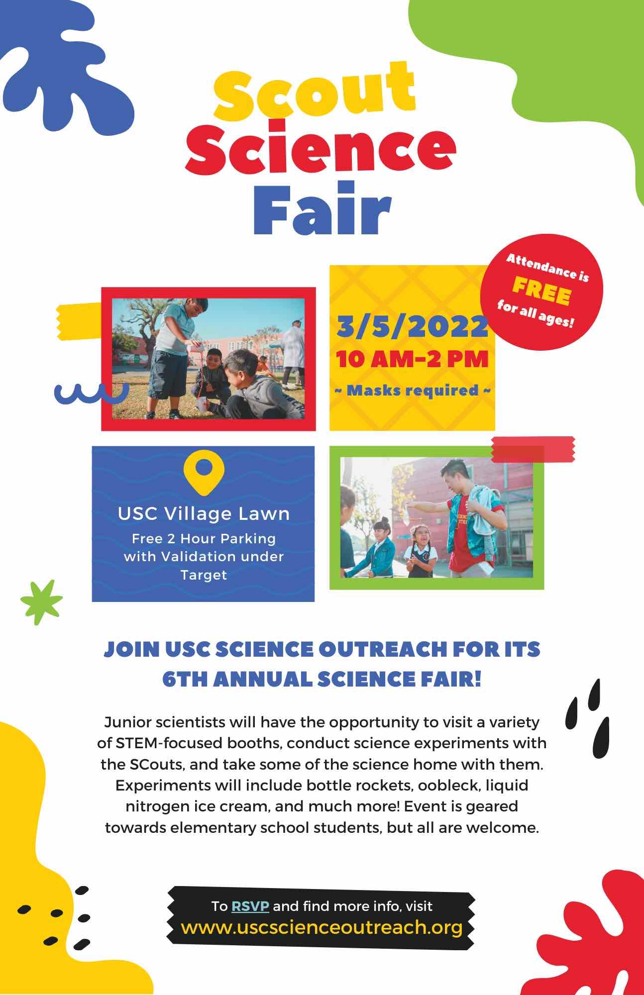 USC Science Outreach Science Fair