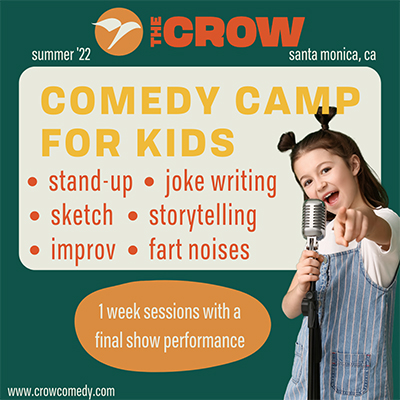Comedy Camp for Kids at The Crow Comedy Club