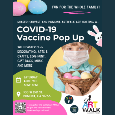 COVID-19 Vaccines Pop-Up at Pomona’s Art Walk