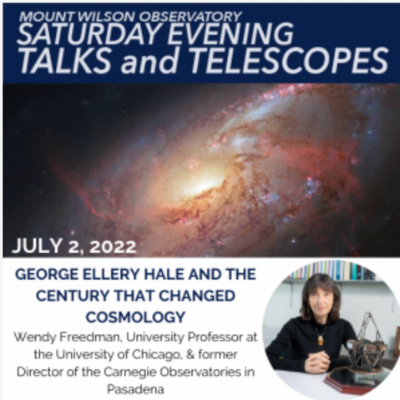 Talks & Telescopes: Cosmology