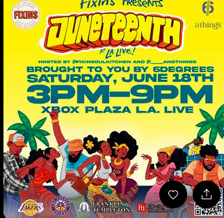 Juneteenth Celebration at LA LIVE