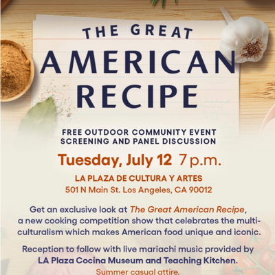 The Great American Recipe Community Event