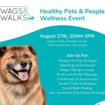 Healthy Pets & People Wellness Event