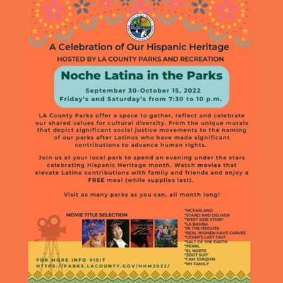 Noche Latina in the Parks
