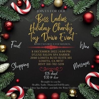 Boss Ladies Holiday Charity Toy Drive