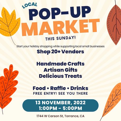 Local South Bay Pop-Up Market