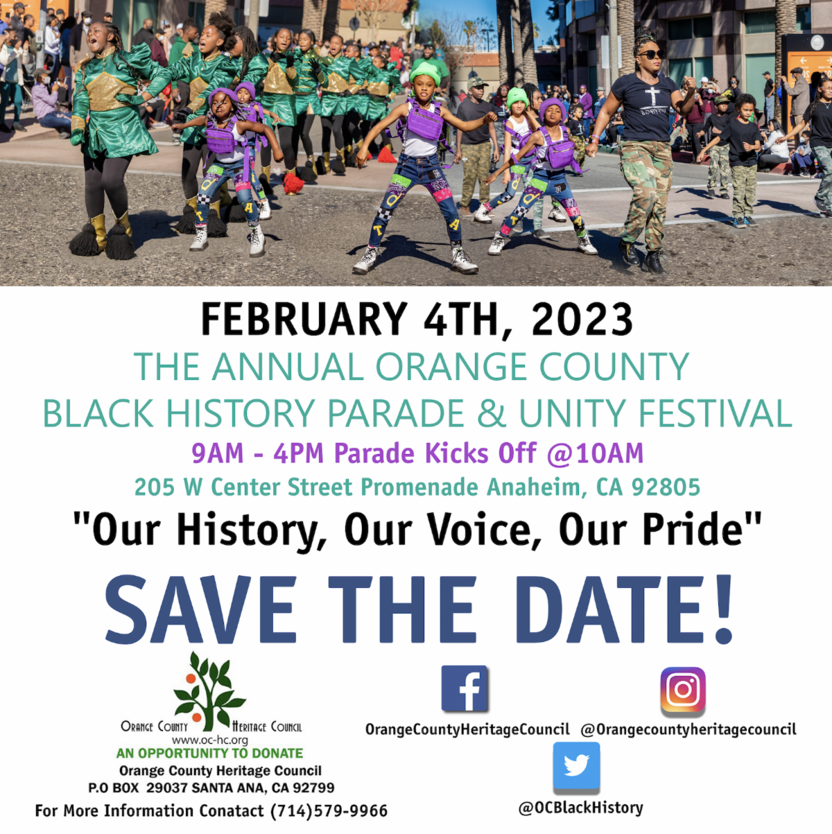 Orange County Black History Parade & Unity Festival