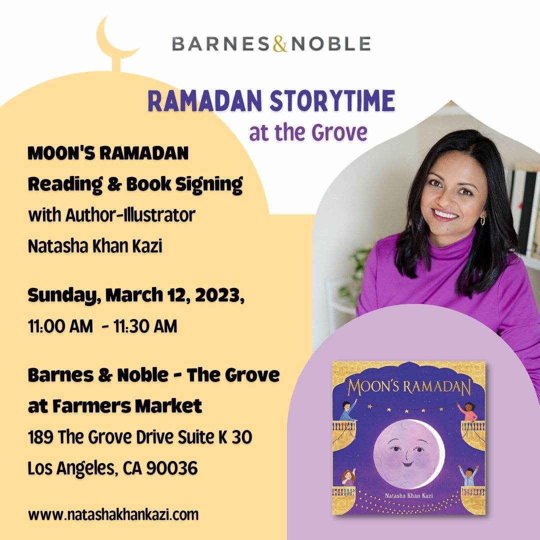 'Moon's Ramadan' Reading at Barnes and Noble
