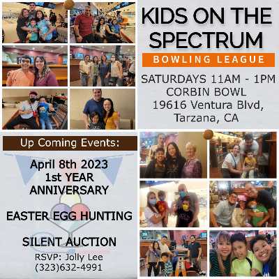 Kids on the Spectrum Bowling League Anniversary Celebration