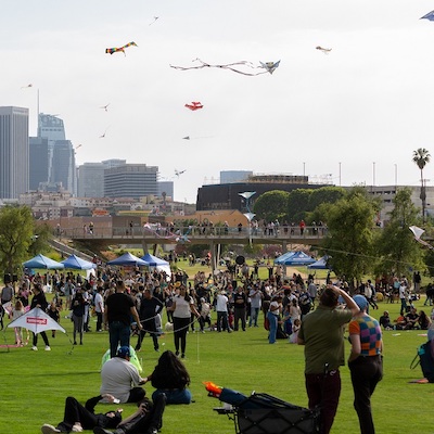Kite Festival in L.A. State Historic Park