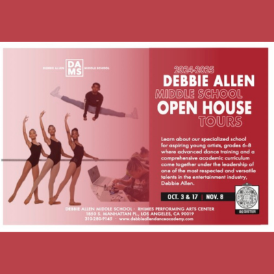 Debbie Allen Middle School Open House