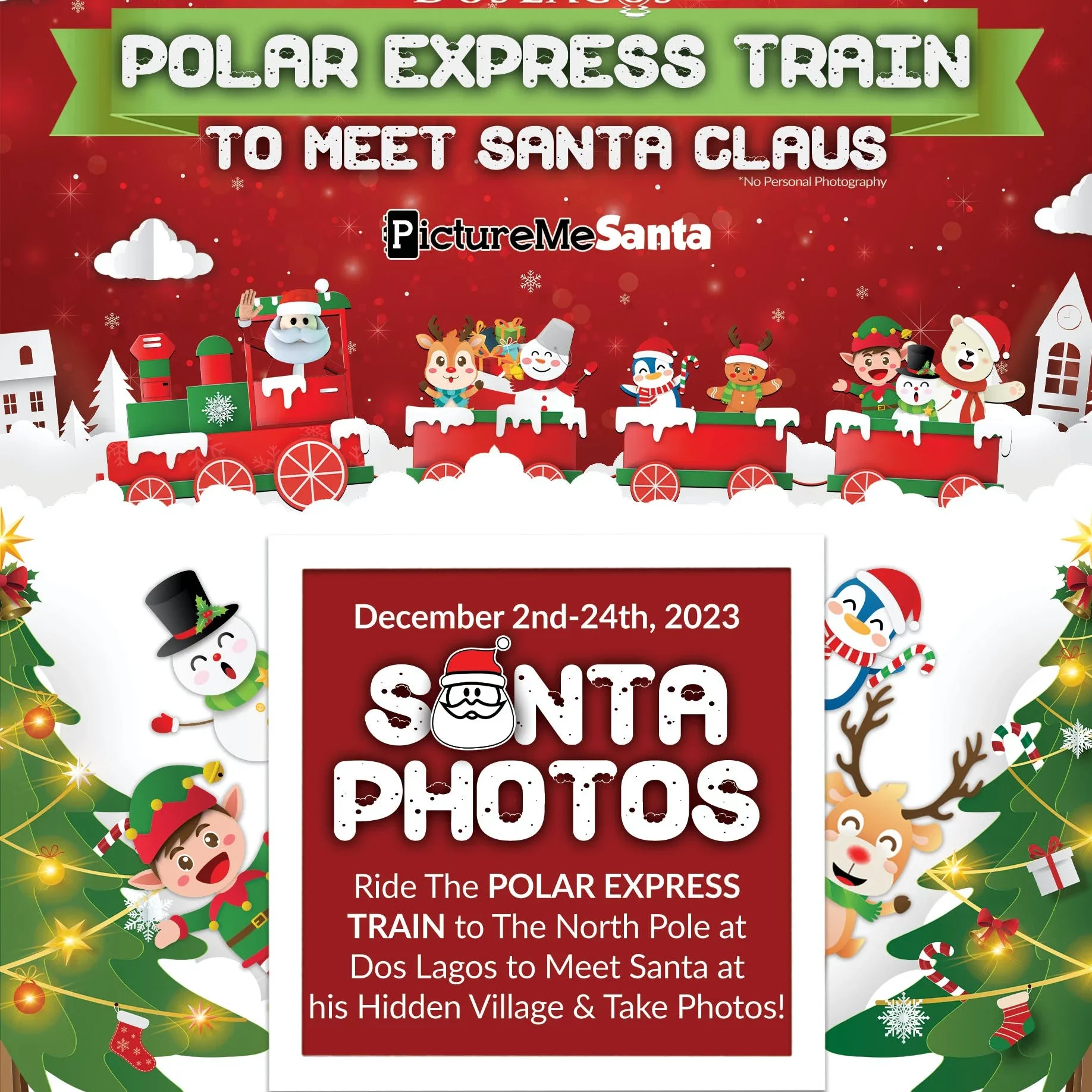 Polar Express Train to Meet Santa Claus