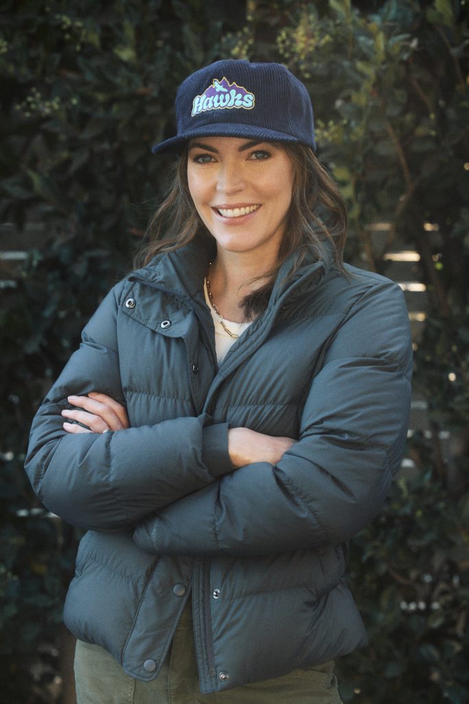 Emma Hawks, the co-founder and CEO of HAWKs, poses for a photo.