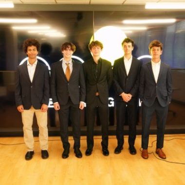 Alt text: High school students at The Next Big Thing entrepreneurship competition in Los Angeles