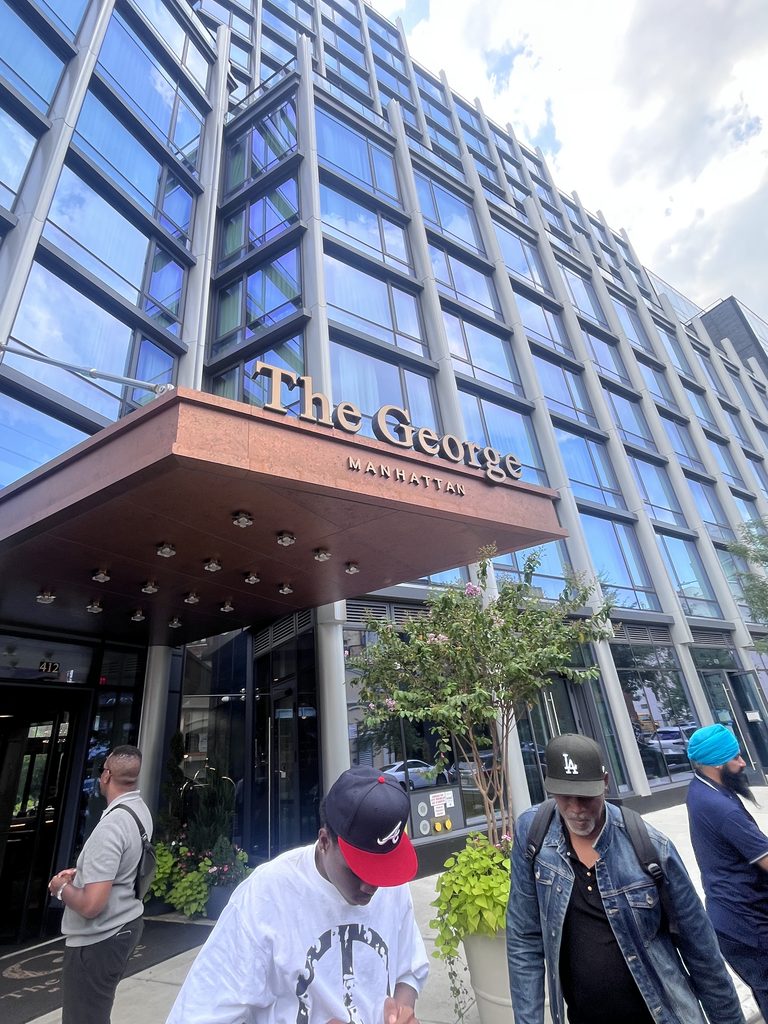 Exterior of The George Manhattan in Harlem.
